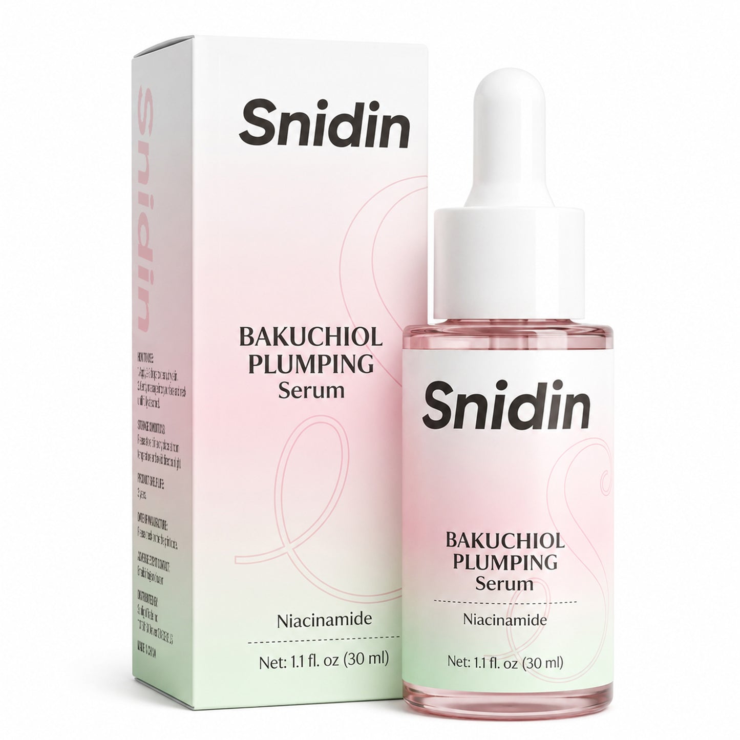 Snidin Bakuchiol Facial Serum-Vitamin C & Peptides-30ml
