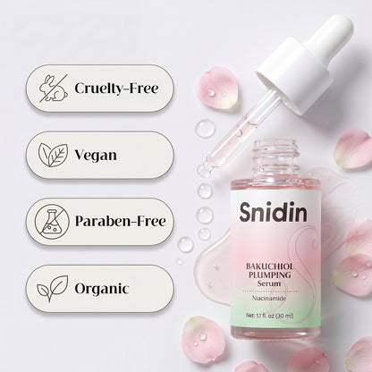 Snidin Bakuchiol Facial Serum-Vitamin C & Peptides-30ml