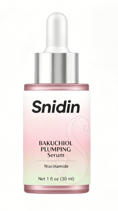 Snidin Bakuchiol Plumping Serum with Niacinamide for radiant skin care